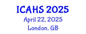 International Conference on Arts, Humanities and Sustainability (ICAHS) April 22, 2025 - London, United Kingdom