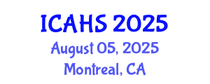 International Conference on Arts, Humanities and Sustainability (ICAHS) August 05, 2025 - Montreal, Canada