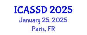 International Conference on Arts, Society and Sustainable Development (ICASSD) January 25, 2025 - Paris, France