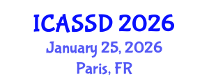 International Conference on Arts, Society and Sustainable Development (ICASSD) January 25, 2026 - Paris, France