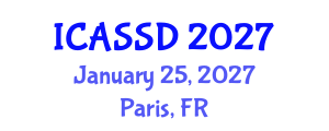 International Conference on Arts, Society and Sustainable Development (ICASSD) January 25, 2027 - Paris, France International Conference on Arts, Society and Sustainable Development (ICASSD) January 25, 2027 - Paris, France
