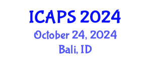 International Conference on Asian and Pacific Studies (ICAPS) October 24, 2024 - Bali, Indonesia