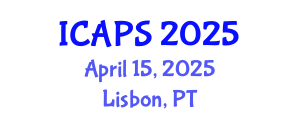 International Conference on Asian and Pacific Studies (ICAPS) April 15, 2025 - Lisbon, Portugal