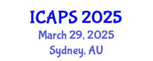 International Conference on Asian and Pacific Studies (ICAPS) March 29, 2025 - Sydney, Australia