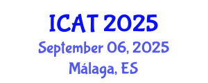 International Conference on Asphalt Technology (ICAT) September 06, 2025 - Málaga, Spain