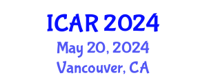 International Conference on Assistive Robotics (ICAR) May 20, 2024 - Vancouver, Canada