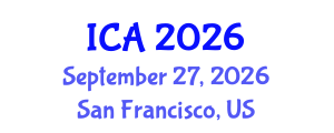 International Conference on Astrobiology (ICA) September 27, 2026 - San Francisco, United States