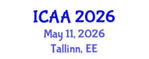 International Conference on Astronomy and Astrophysics (ICAA) May 11, 2026 - Tallinn, Estonia International Conference on Astronomy and Astrophysics (ICAA) May 11, 2026 - Tallinn, Estonia