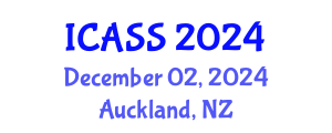 International Conference on Astronomy and Space Sciences (ICASS) December 02, 2024 - Auckland, New Zealand