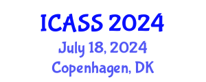 International Conference on Astronomy and Space Sciences (ICASS) July 18, 2024 - Copenhagen, Denmark