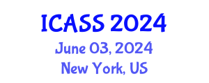 International Conference on Astronomy and Space Sciences (ICASS) June 03, 2024 - New York, United States