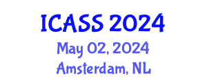 International Conference on Astronomy and Space Sciences (ICASS) May 02, 2024 - Amsterdam, Netherlands