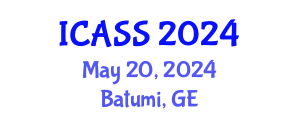 International Conference on Astronomy and Space Sciences (ICASS) May 20, 2024 - Batumi, Georgia