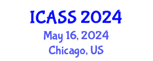 International Conference on Astronomy and Space Sciences (ICASS) May 16, 2024 - Chicago, United States