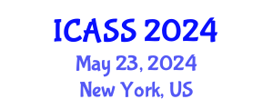 International Conference on Astronomy and Space Sciences (ICASS) May 23, 2024 - New York, United States