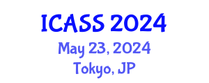 International Conference on Astronomy and Space Sciences (ICASS) May 23, 2024 - Tokyo, Japan