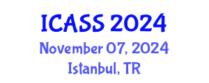 International Conference on Astronomy and Space Sciences (ICASS) November 07, 2024 - Istanbul, Turkey