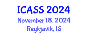 International Conference on Astronomy and Space Sciences (ICASS) November 18, 2024 - Reykjavik, Iceland