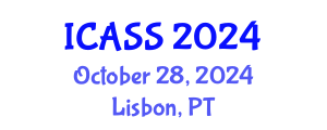 International Conference on Astronomy and Space Sciences (ICASS) October 28, 2024 - Lisbon, Portugal