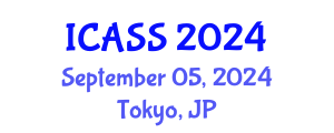 International Conference on Astronomy and Space Sciences (ICASS) September 05, 2024 - Tokyo, Japan