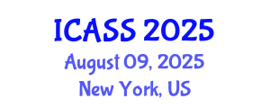 International Conference on Astronomy and Space Sciences (ICASS) August 09, 2025 - New York, United States