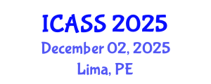 International Conference on Astronomy and Space Sciences (ICASS) December 02, 2025 - Lima, Peru