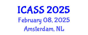 International Conference on Astronomy and Space Sciences (ICASS) February 08, 2025 - Amsterdam, Netherlands