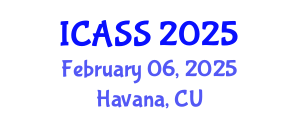 International Conference on Astronomy and Space Sciences (ICASS) February 06, 2025 - Havana, Cuba