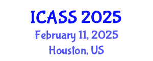 International Conference on Astronomy and Space Sciences (ICASS) February 11, 2025 - Houston, United States