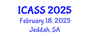 International Conference on Astronomy and Space Sciences (ICASS) February 18, 2025 - Jeddah, Saudi Arabia
