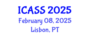 International Conference on Astronomy and Space Sciences (ICASS) February 08, 2025 - Lisbon, Portugal