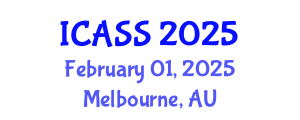 International Conference on Astronomy and Space Sciences (ICASS) February 01, 2025 - Melbourne, Australia