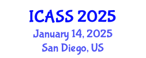 International Conference on Astronomy and Space Sciences (ICASS) January 14, 2025 - San Diego, United States