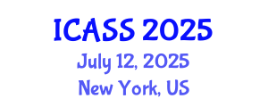 International Conference on Astronomy and Space Sciences (ICASS) July 12, 2025 - New York, United States