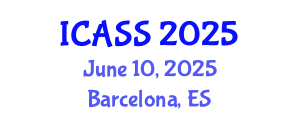 International Conference on Astronomy and Space Sciences (ICASS) June 10, 2025 - Barcelona, Spain