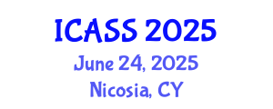 International Conference on Astronomy and Space Sciences (ICASS) June 24, 2025 - Nicosia, Cyprus