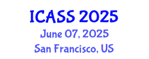 International Conference on Astronomy and Space Sciences (ICASS) June 07, 2025 - San Francisco, United States