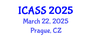 International Conference on Astronomy and Space Sciences (ICASS) March 22, 2025 - Prague, Czechia