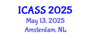 International Conference on Astronomy and Space Sciences (ICASS) May 13, 2025 - Amsterdam, Netherlands