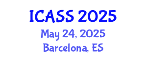 International Conference on Astronomy and Space Sciences (ICASS) May 24, 2025 - Barcelona, Spain