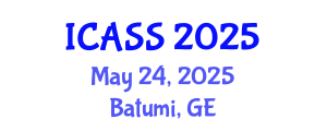 International Conference on Astronomy and Space Sciences (ICASS) May 24, 2025 - Batumi, Georgia