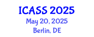 International Conference on Astronomy and Space Sciences (ICASS) May 20, 2025 - Berlin, Germany
