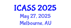 International Conference on Astronomy and Space Sciences (ICASS) May 27, 2025 - Melbourne, Australia