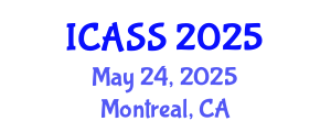 International Conference on Astronomy and Space Sciences (ICASS) May 24, 2025 - Montreal, Canada
