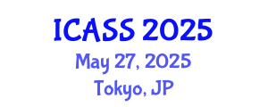 International Conference on Astronomy and Space Sciences (ICASS) May 27, 2025 - Tokyo, Japan