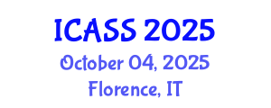 International Conference on Astronomy and Space Sciences (ICASS) October 04, 2025 - Florence, Italy