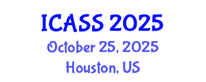 International Conference on Astronomy and Space Sciences (ICASS) October 25, 2025 - Houston, United States