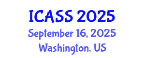 International Conference on Astronomy and Space Sciences (ICASS) September 16, 2025 - Washington, United States