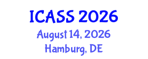 International Conference on Astronomy and Space Sciences (ICASS) August 14, 2026 - Hamburg, Germany International Conference on Astronomy and Space Sciences (ICASS) August 14, 2026 - Hamburg, Germany