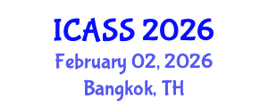 International Conference on Astronomy and Space Sciences (ICASS) February 02, 2026 - Bangkok, Thailand International Conference on Astronomy and Space Sciences (ICASS) February 02, 2026 - Bangkok, Thailand